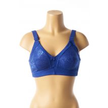 ANDLINA - Soutien-gorge bleu en coton pour femme - Taille 105D - Modz