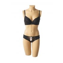 HANA - Ensemble lingerie noir en polyamide pour femme - Taille 85C L - Modz