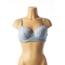 HANA - Soutien-gorge bleu en polyamide pour femme - Taille 90C - Modz