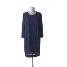 SET - Robe mi-longue bleu en viscose pour femme - Taille 38 - Modz