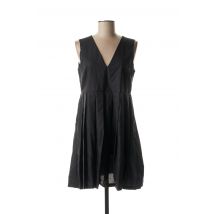 MANILA GRACE - Robe courte noir en coton pour femme - Taille 42 - Modz