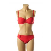 MARIE JO - Maillot de bain 2 pièces rouge en polyamide pour femme - Taille 90D XL - Modz