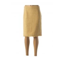 WEEKEND MAXMARA - Jupe mi-longue jaune en coton pour femme - Taille 44 - Modz