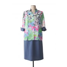 FRANCE RIVOIRE - Ensemble robe bleu en polyester pour femme - Taille 46 - Modz