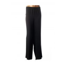 RIO PANTALONS FEMME DE COULEUR NOIR - Grande Taille