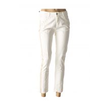KOCCA - Jeans coupe slim blanc en coton pour femme - Taille W30 - Modz