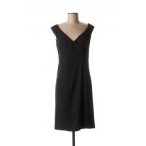 ELEONORA AMADEI - Robe mi-longue noir en polyester pour femme - Taille 38 - Modz
