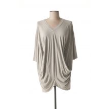 GERSHON BRAM - Tunique manches longues gris en nylon pour femme - Taille 42 - Modz