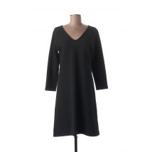 NICE THINGS - Robe mi-longue noir en polyester pour femme - Taille 40 - Modz