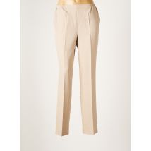 BARBARA LEBEK - Pantalon droit beige en polyester pour femme - Taille 46 - Modz