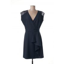 PAUSE CAFE - Robe mi-longue bleu en polyester pour femme - Taille 38 - Modz