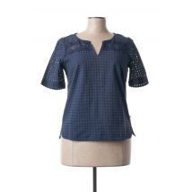 SANDWICH - Blouse bleu en coton pour femme - Taille 40 - Modz