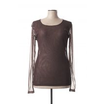 LE PHARE DE LA BALEINE - Top marron en polyester pour femme - Taille 42 - Modz