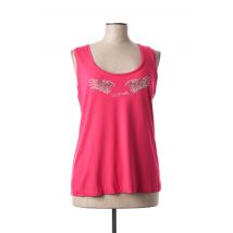 GARELLA - Top rose en viscose pour femme - Taille 44 - Modz