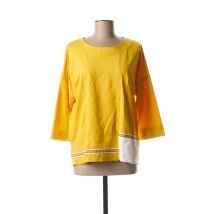 MARIA BELLENTANI - T-shirt jaune en polyamide pour femme - Taille 40 - Modz
