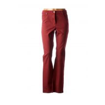 KARTING - Jeans coupe slim rouge en coton pour femme - Taille 38 - Modz