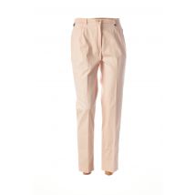 BRUNO SAINT HILAIRE - Pantalon 7/8 rose en coton pour femme - Taille 38 - Modz