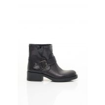SWEET LEMON - Bottines/Boots noir en cuir pour fille - Taille 35 - Modz