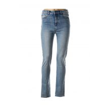 F.A.M. - Jeans coupe slim bleu en coton pour femme - Taille W25 - Modz