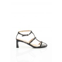 VANESSA WU - Sandales/Nu pieds noir en cuir pour femme - Taille 39 - Modz