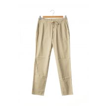 ALBERTO - Pantalon droit beige en coton pour homme - Taille W28 L32 - Modz