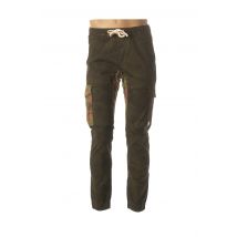 PULL IN - Pantalon cargo vert en coton pour homme - Taille 38 - Modz
