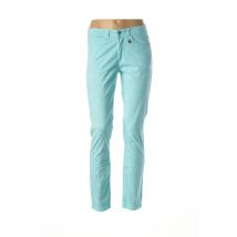 LE PETIT BAIGNEUR - Pantalon slim bleu en coton pour femme - Taille 36 - Modz