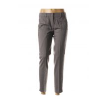 SPORTMAX - Pantalon 7/8 gris en laine vierge pour femme - Taille 36 - Modz
