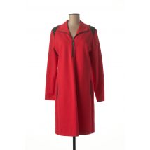 NATHALIE CHAIZE - Robe mi-longue rouge en viscose pour femme - Taille 40 - Modz