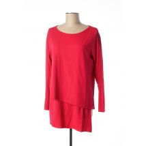 MALOKA - Top rose en viscose pour femme - Taille 40 - Modz