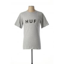 HUF - T-shirt gris en coton pour homme - Taille S - Modz