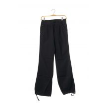 LOIS - Pantalon droit noir en coton pour femme - Taille W26 - Modz