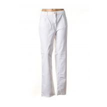 CHRISTIAN MARRY PANTALONS FEMME DE COULEUR BLANC - Grande Taille