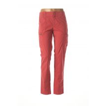 LEON & HARPER - Pantalon cargo rouge en coton pour femme - Taille 38 - Modz