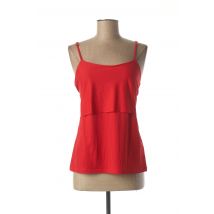 RINASCIMENTO - Top rouge en polyamide pour femme - Taille 38 - Modz