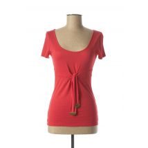 VERSACE - T-shirt rouge en viscose pour femme - Taille 36 - Modz