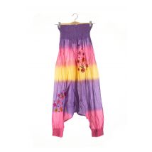 GOA - Sarouel violet en coton pour femme - Taille 38 - Modz