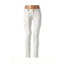 FIVE PM - Pantalon cargo blanc en coton pour femme - Taille W26 - Modz