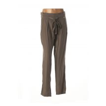 LES P'TITES BOMBES - Pantalon 7/8 gris en viscose pour femme - Taille 42 - Modz