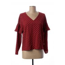 I.CODE (By IKKS) - Blouse rouge en polyester pour femme - Taille 36 - Modz