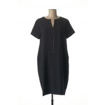 LAUREN VIDAL - Robe mi-longue noir en polyester pour femme - Taille 38 - Modz