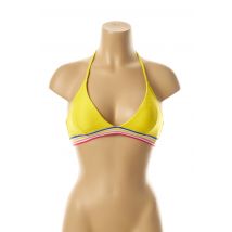 YSABEL MORA - Haut de maillot de bain jaune en polyester pour femme - Taille 85B - Modz