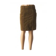 WHITE STUFF - Jupe mi-longue vert en coton pour femme - Taille 36 - Modz