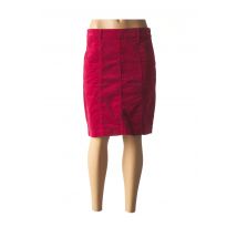 WHITE STUFF - Jupe mi-longue rose en coton pour femme - Taille 36 - Modz