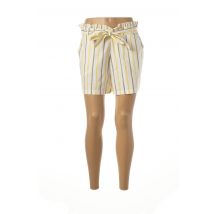 BLEND SHE - Short blanc en coton pour femme - Taille 42 - Modz