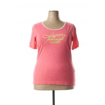 AIRFIELD - T-shirt rose en coton pour femme - Taille 46 - Modz