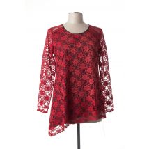 JEAN DELFIN - Top rouge en polyester pour femme - Taille 40 - Modz