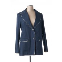 HUMILITY - Blazer bleu en coton pour femme - Taille 38 - Modz