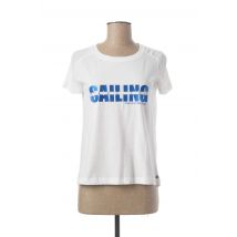 PENNYBLACK - T-shirt blanc en coton pour femme - Taille 34 - Modz