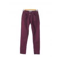 CECIL - Jeans coupe droite violet en coton pour femme - Taille W25 L32 - Modz